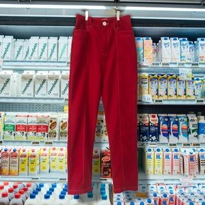 fashion brand company cow girl pants